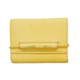 【6id5968】ルイヴィトン 三つ折り財布 エピ ポルトフォイユエラスティック M6346A ヴァニラ【中古】レディース