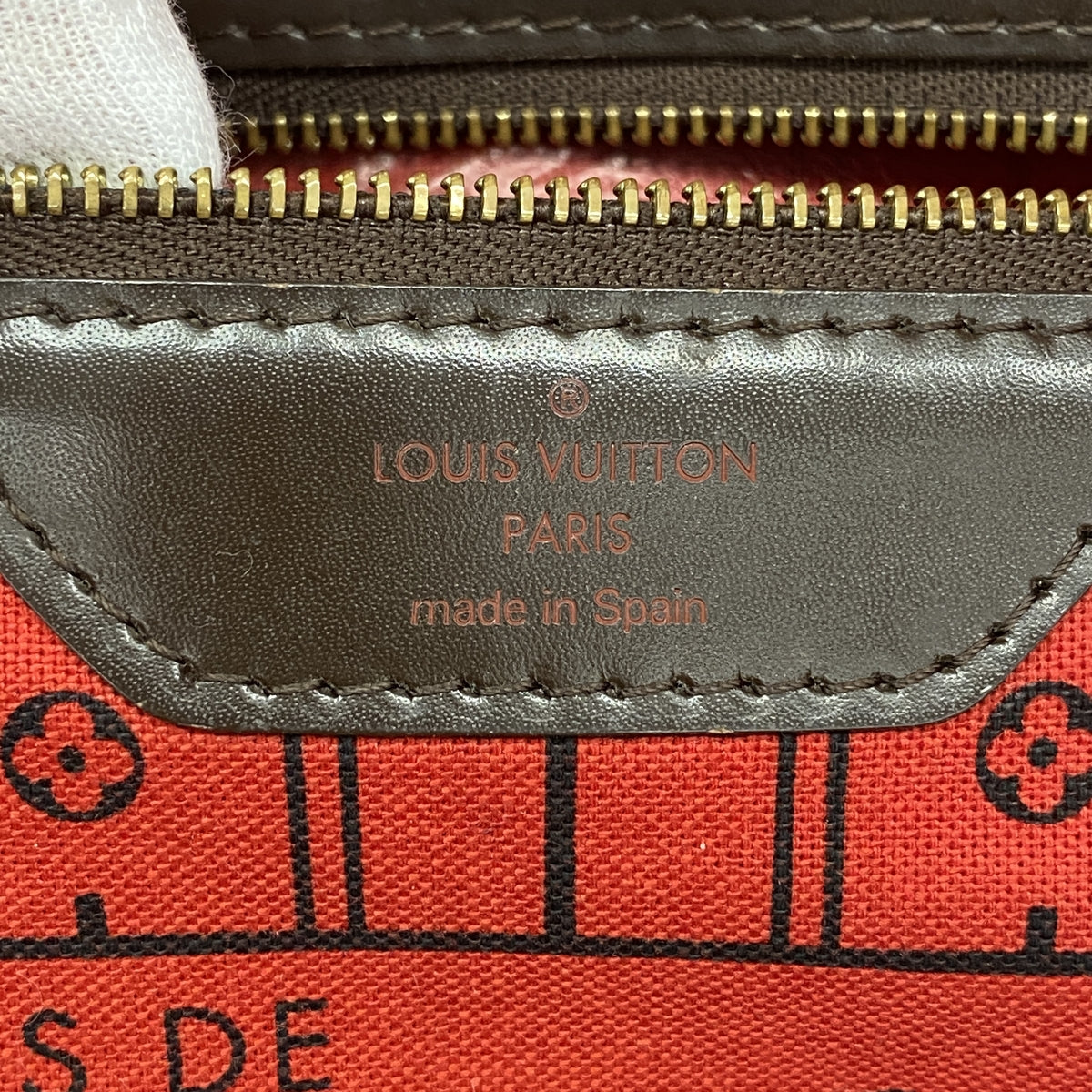 【6id5971】ルイヴィトン トートバッグ ダミエ ネヴァーフルMM N51105 エベヌ【中古】レディース