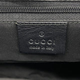 【6id5978】グッチ ハンドバッグ GGキャンバス/ジャッキー 002 1065 キャンバス ブラック シルバー金具【中古】レディース