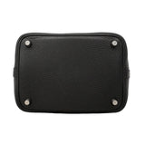 【6id5984】エルメス ハンドバッグ ピコタンロックPM トリヨンクレマンス ブラック シルバー金具 V刻印【中古】レディース