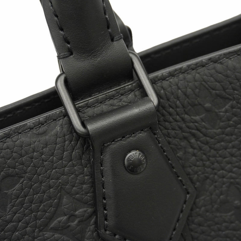 【6id5987】ルイヴィトン トートバッグ モノグラム・トリヨン サックプラ 24H M24786 ブラック 2wayバッグ【中古】メンズ