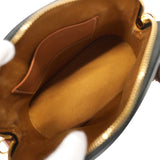 【6id5991】セリーヌ ハンドバッグ トリオンフ オノリン PVC ブラック ブラウン ゴールド金具 2wayバッグ【中古】レディース