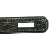 【6id5998】エルメス ハンドバッグ ケリー32 アルデンヌ ブラック ゴールド金具 ○W刻印 2wayバッグ【中古】レディース