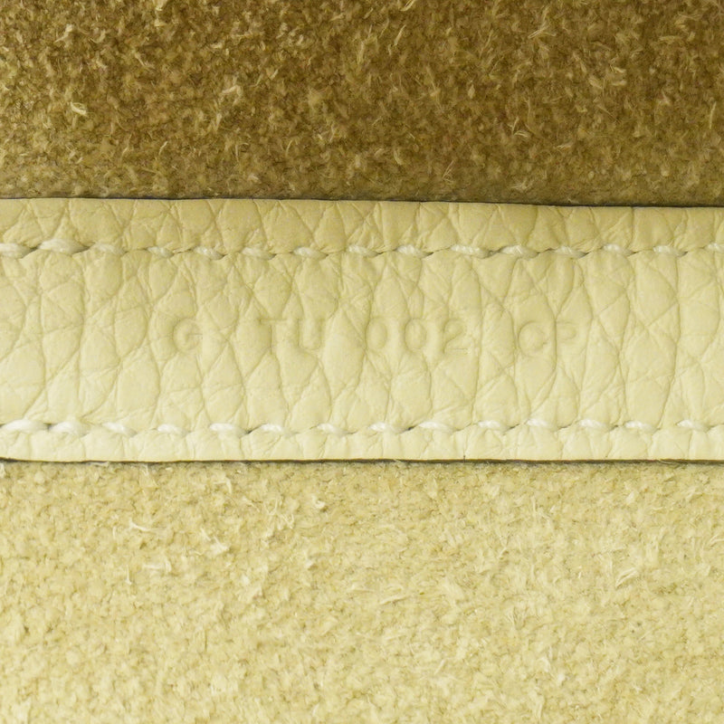 【6id6001】エルメス ハンドバッグ ピコタンロックPMカザック トリヨンクレマンス ナタ/セサミ シルバー金具 G刻印【中古】レディース