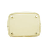 【6id6001】エルメス ハンドバッグ ピコタンロックPMカザック トリヨンクレマンス ナタ/セサミ シルバー金具 G刻印【中古】レディース