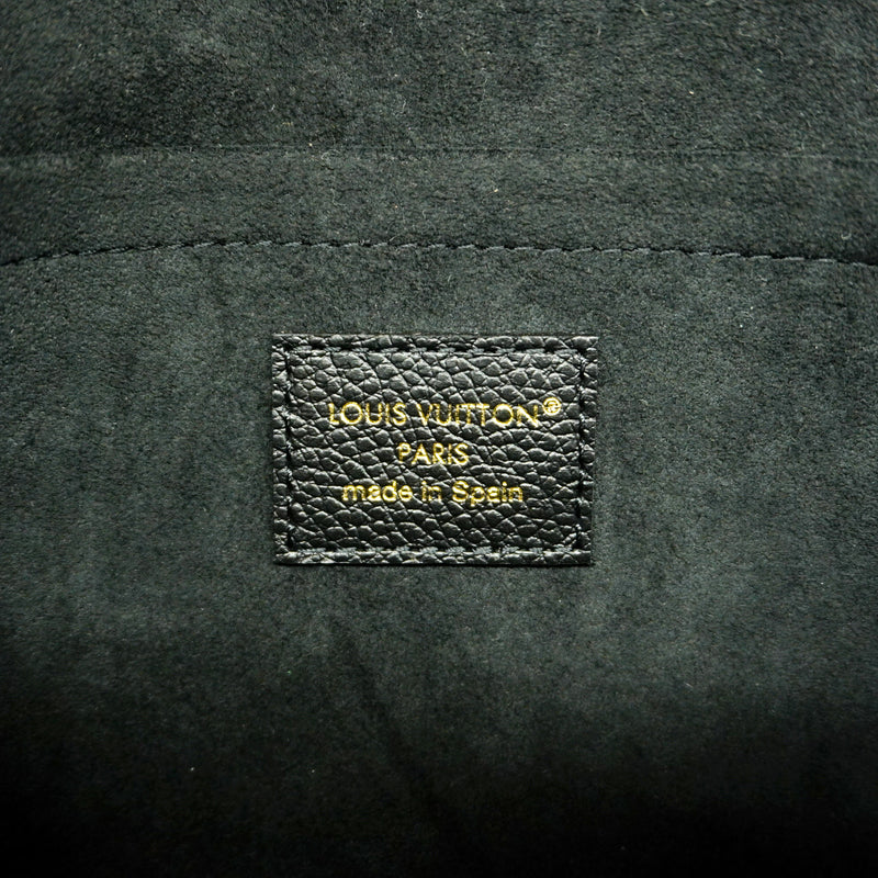 【6id6015】ルイヴィトン ショルダーウォレット モノグラム・アンプラント ポシェットフェリシー M82477 ノワール【中古】レディース