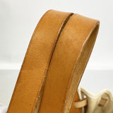 【6id6028】エルメス トートバッグ エールバッグカバス トワルアッシュ ナチュラル シルバー金具 □F刻印【中古】レディース