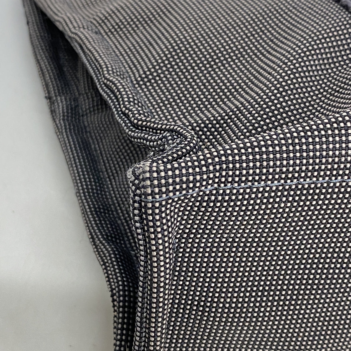 【6id6029】エルメス トートバッグ エールラインPM キャンバス グレー シルバー金具【中古】メンズ レディース ユニセックス