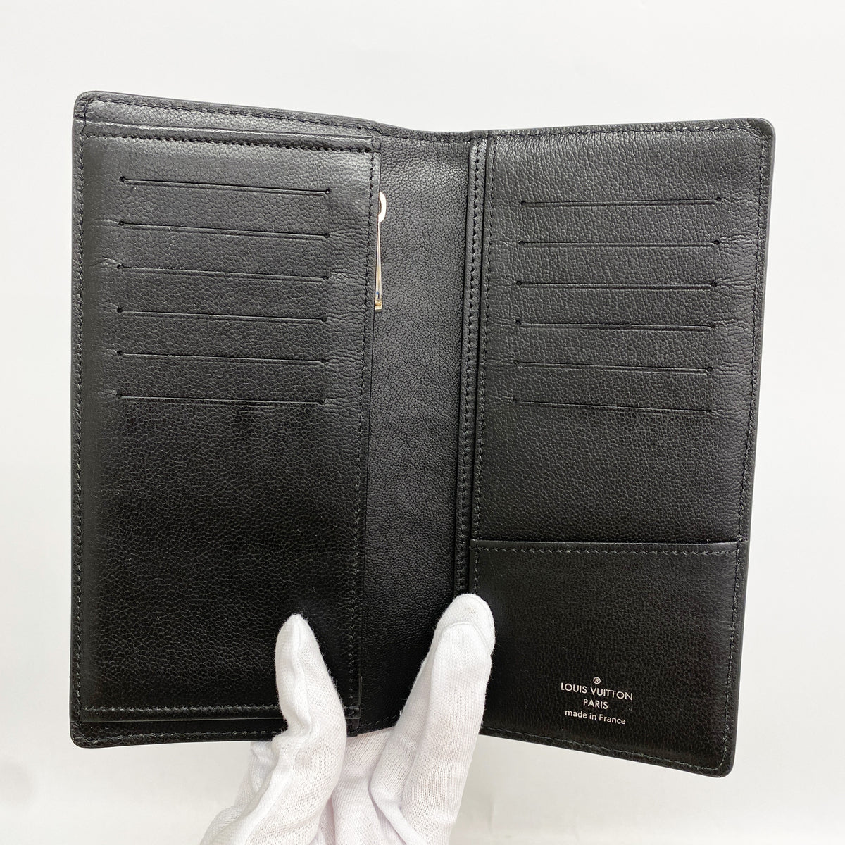 【6id6035】ルイヴィトン 長財布 ポルトフォイユブラザ N91555 クロコダイル ブラック【中古】メンズ