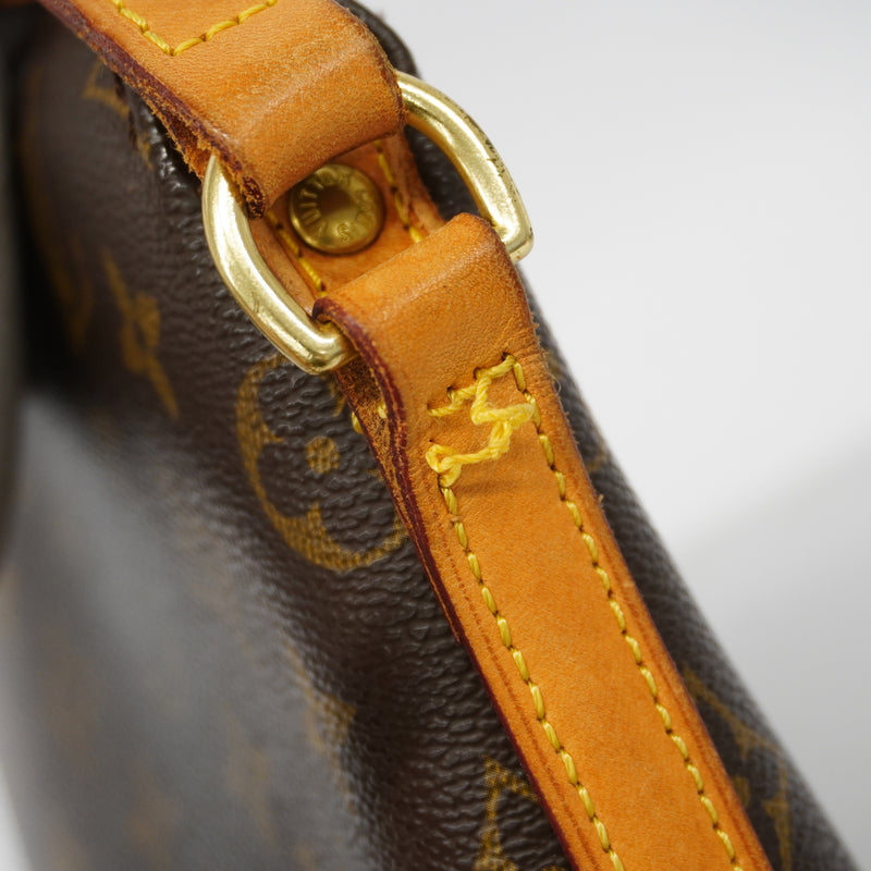 【6id6038】ルイヴィトン ショルダーバッグ モノグラム ドルーオ M51290 ブラウン【中古】レディース