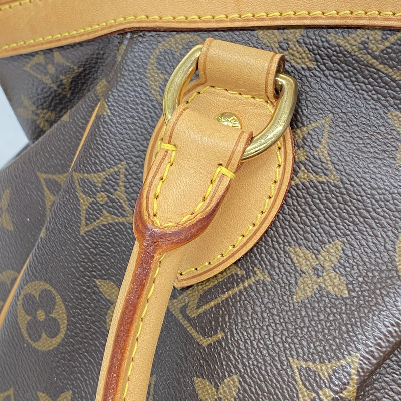 【6id6042】ルイヴィトン ハンドバッグ モノグラム ティヴォリPM M40143 ブラウン【中古】レディース