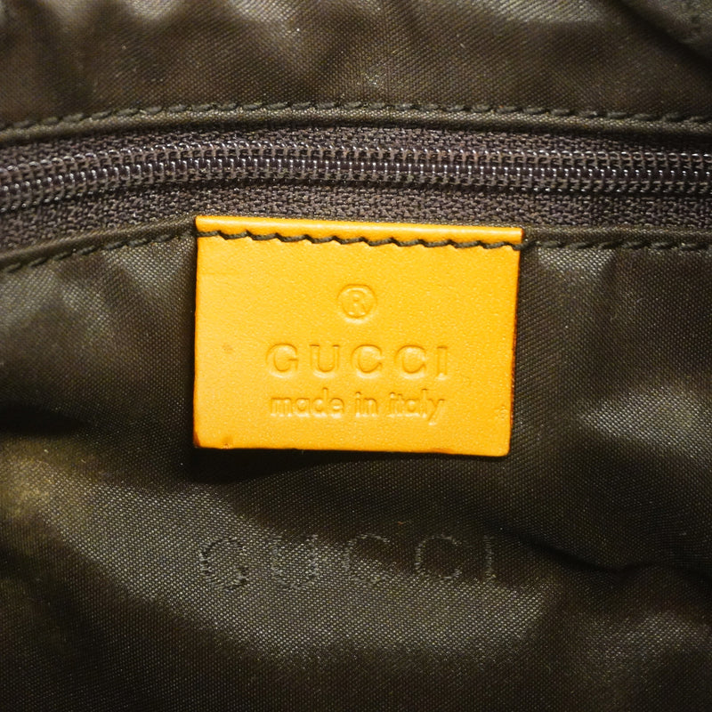 【6id6051】グッチ ショルダーバッグ GGキャンバス 001 3814 キャンバス ブラウン ゴールド金具【中古】レディース