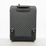 【6id6060】ルイヴィトン キャリーバッグ ダミエ・グラフィット ぺガス55 N23299 ブラック グレー【中古】メンズ