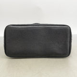 【6id6076-h】シャネル トートバッグ 復刻トート キャビアスキン ブラック シルバー金具【中古】レディース