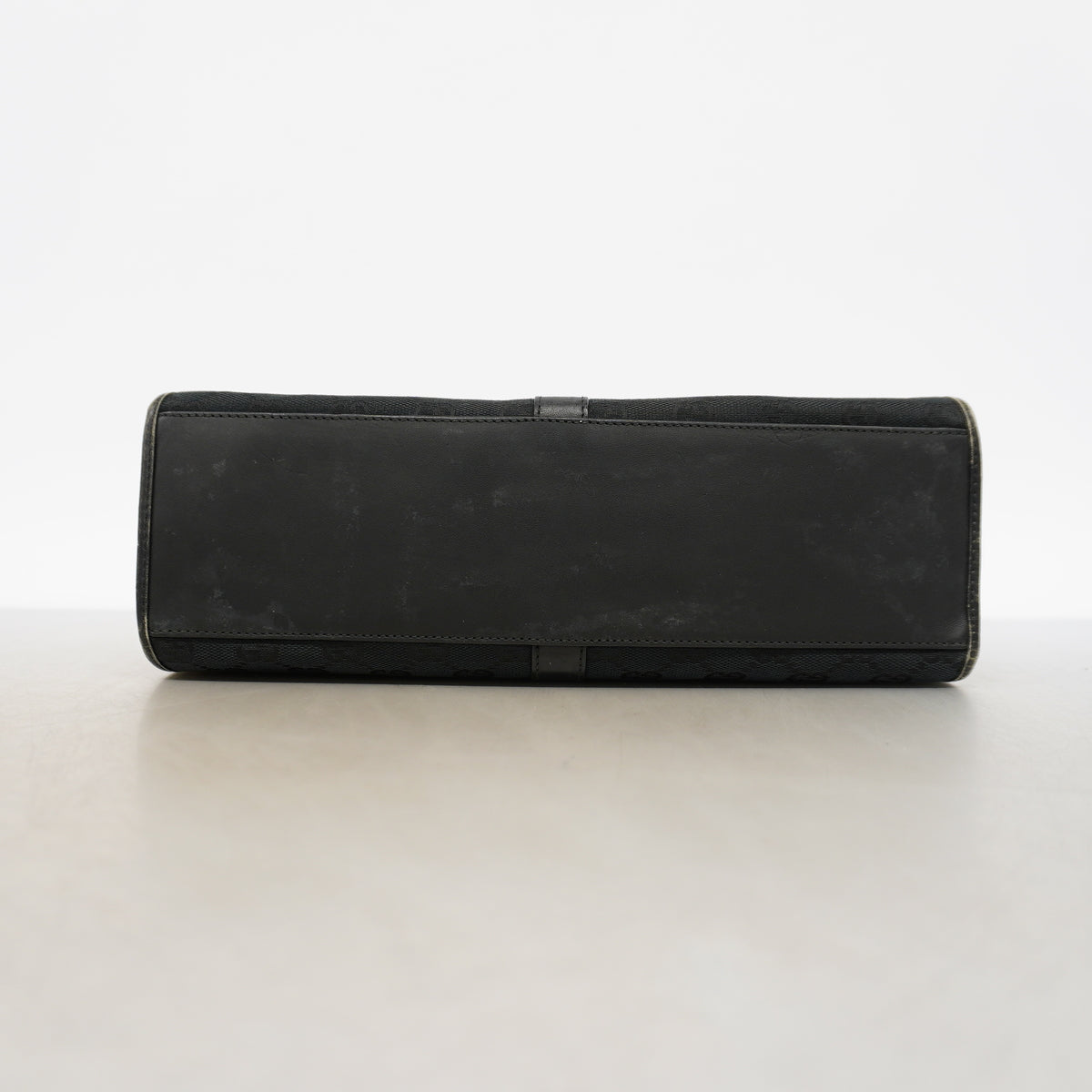 【6id6080】グッチ ハンドバッグ GGキャンバス 002 1067 キャンバス ブラック シルバー金具【中古】レディース