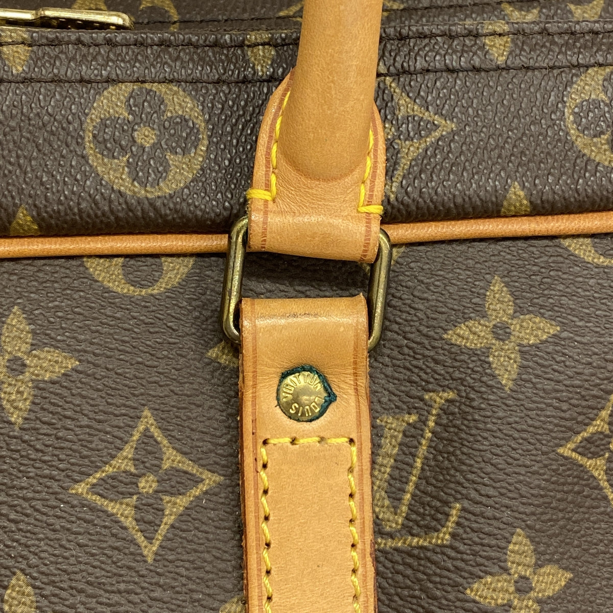 【6id6092】ルイヴィトン ボストンバッグ モノグラム シリウス45 M41408 ブラウン【中古】メンズ レディース ユニセックス