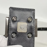 【6id6102】フェンディ ハンドバッグ ズッキーノ ナイロンキャンバス ブラック シルバー金具【中古】レディース