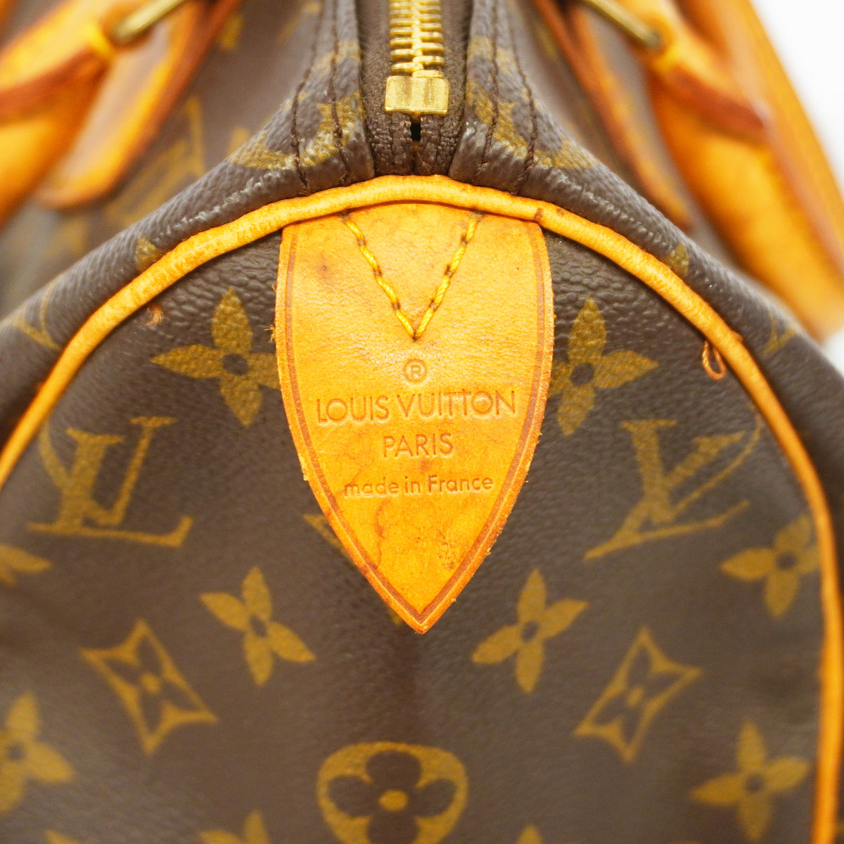 【6id6110】ルイヴィトン ハンドバッグ モノグラム スピーディ25 M41109 ブラウン【中古】レディース