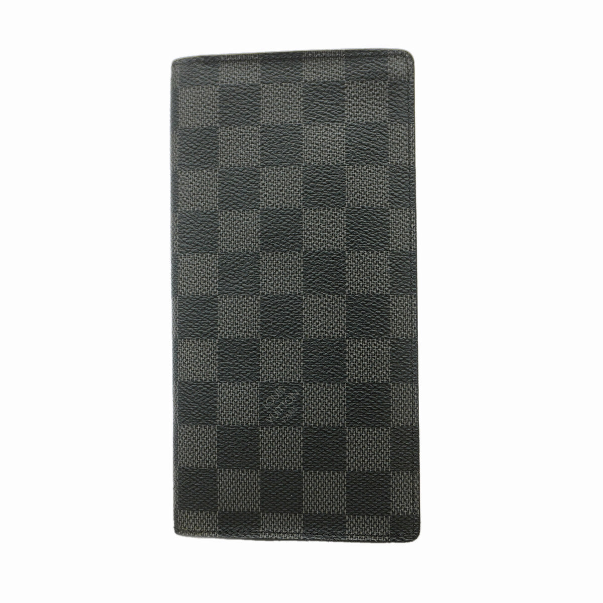 【6id6114】ルイヴィトン 長財布 ダミエ・グラフィット ポルトフォイユブラザ N62665 ブラック【中古】メンズ