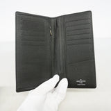 【6id6114】ルイヴィトン 長財布 ダミエ・グラフィット ポルトフォイユブラザ N62665 ブラック【中古】メンズ