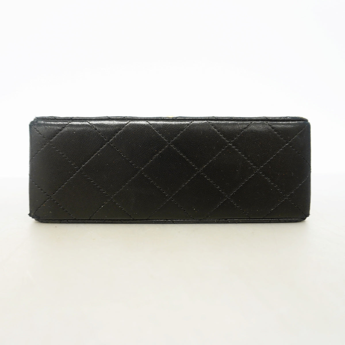 【6id6116】シャネル ショルダーバッグ ミニマトラッセ チェーンショルダー ラムスキン ブラック ゴールド金具【中古】レディース