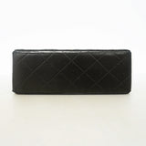 【6id6116】シャネル ショルダーバッグ ミニマトラッセ チェーンショルダー ラムスキン ブラック ゴールド金具【中古】レディース