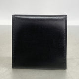 【6id6119】カルティエ コインケース パシャ レザー ブラック ゴールド金具【中古】メンズ レディース ユニセックス