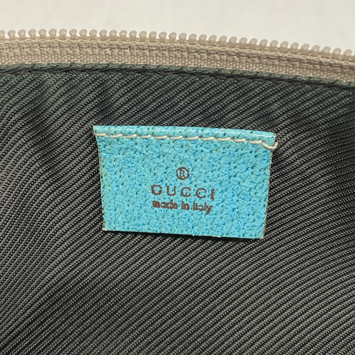 【6id6121】グッチ ハンドバッグ GGキャンバス 07198 キャンバス ブラウン グリーン シルバー金具【中古】レディース