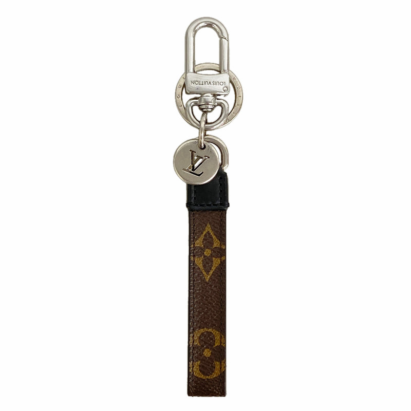 【6id6128】ルイヴィトン キーホルダー・チャーム モノグラム スリムドラゴンヌ M00853 ブラウン【中古】メンズ