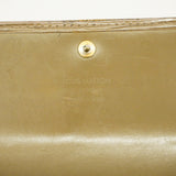 【6id6135】ルイヴィトン 長財布 エピ ポシェットポルトモネクレディ M6357C ペッパー【中古】レディース