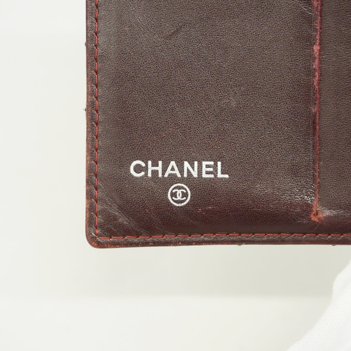 【6id6137】シャネル 財布 マトラッセ キャビアスキン ブラック シルバー金具【中古】レディース
