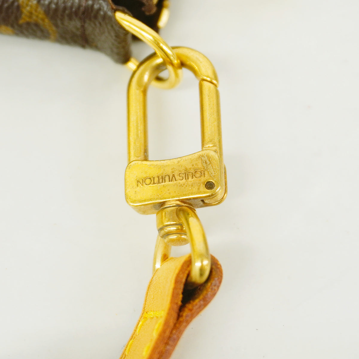 【6id6144】ルイヴィトン ポーチ モノグラム ポシェットアクセソワール M51980 ブラウン【中古】レディース