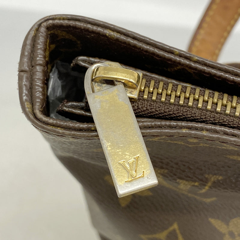 【6id6154】ルイヴィトン トートバッグ モノグラム カバピアノ M51148 ブラウン【中古】レディース
