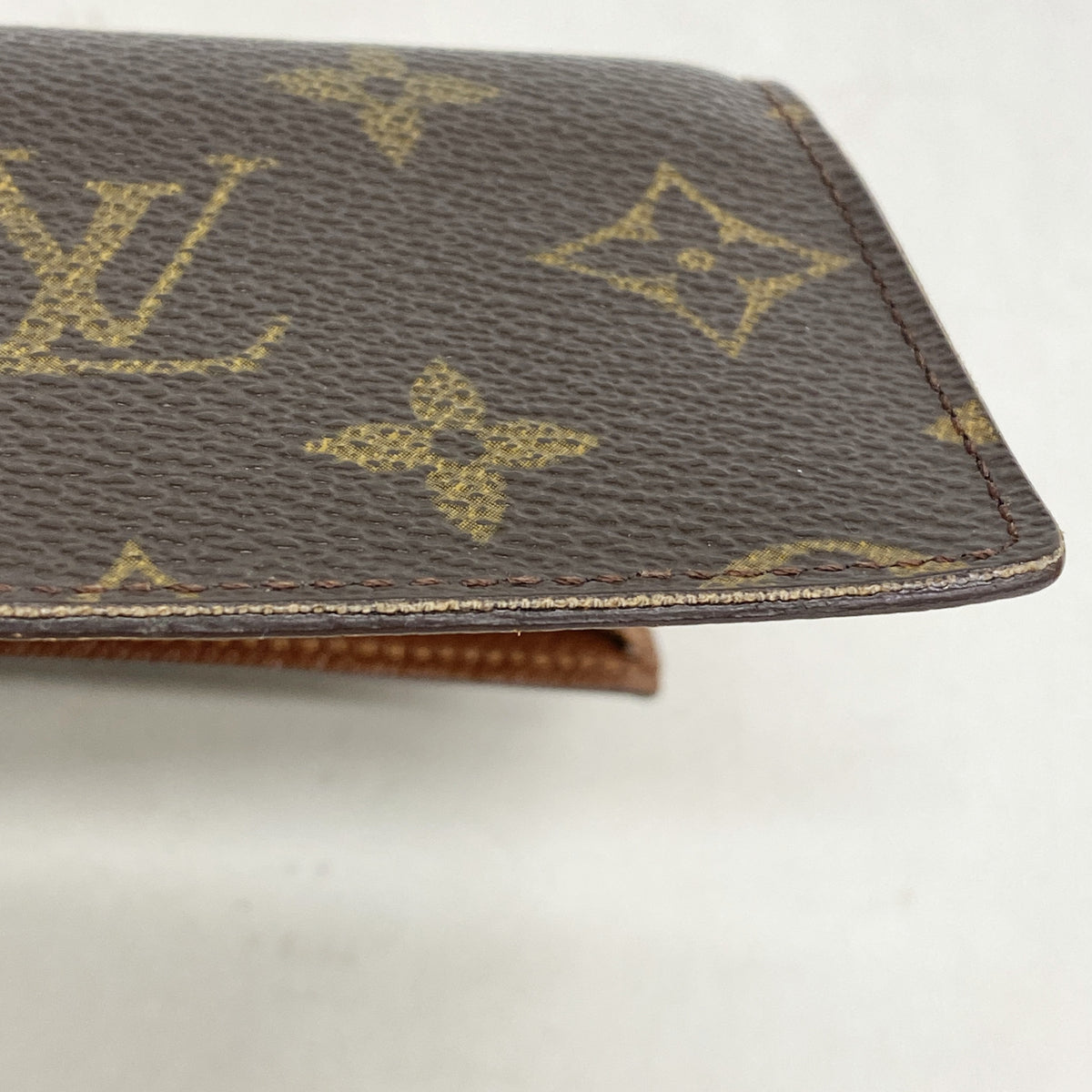 【6id6158】ルイヴィトン 長財布 モノグラム ポシェットポルトモネクレディ M61726 ブラウン【中古】レディース