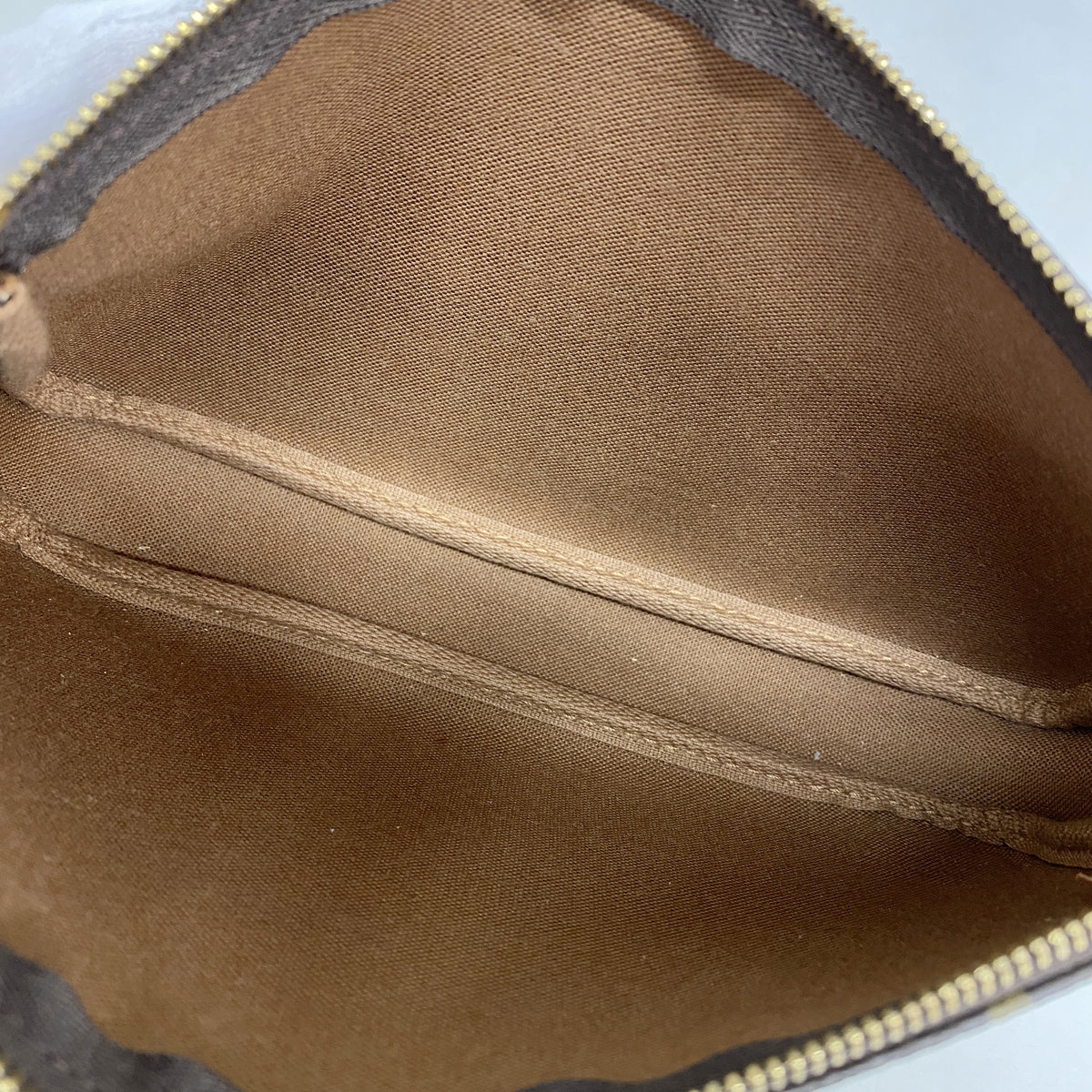 【6id6171】ルイヴィトン ポーチ モノグラム ポシェットアクセソワール M51980 ブラウン【中古】レディース