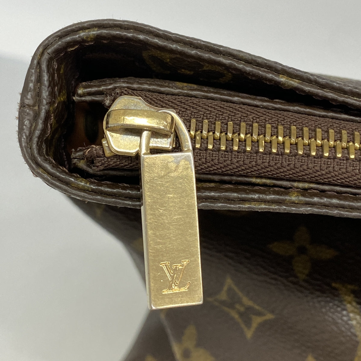 【6id6178】ルイヴィトン トートバッグ モノグラム カバメゾ M51151 ブラウン【中古】レディース