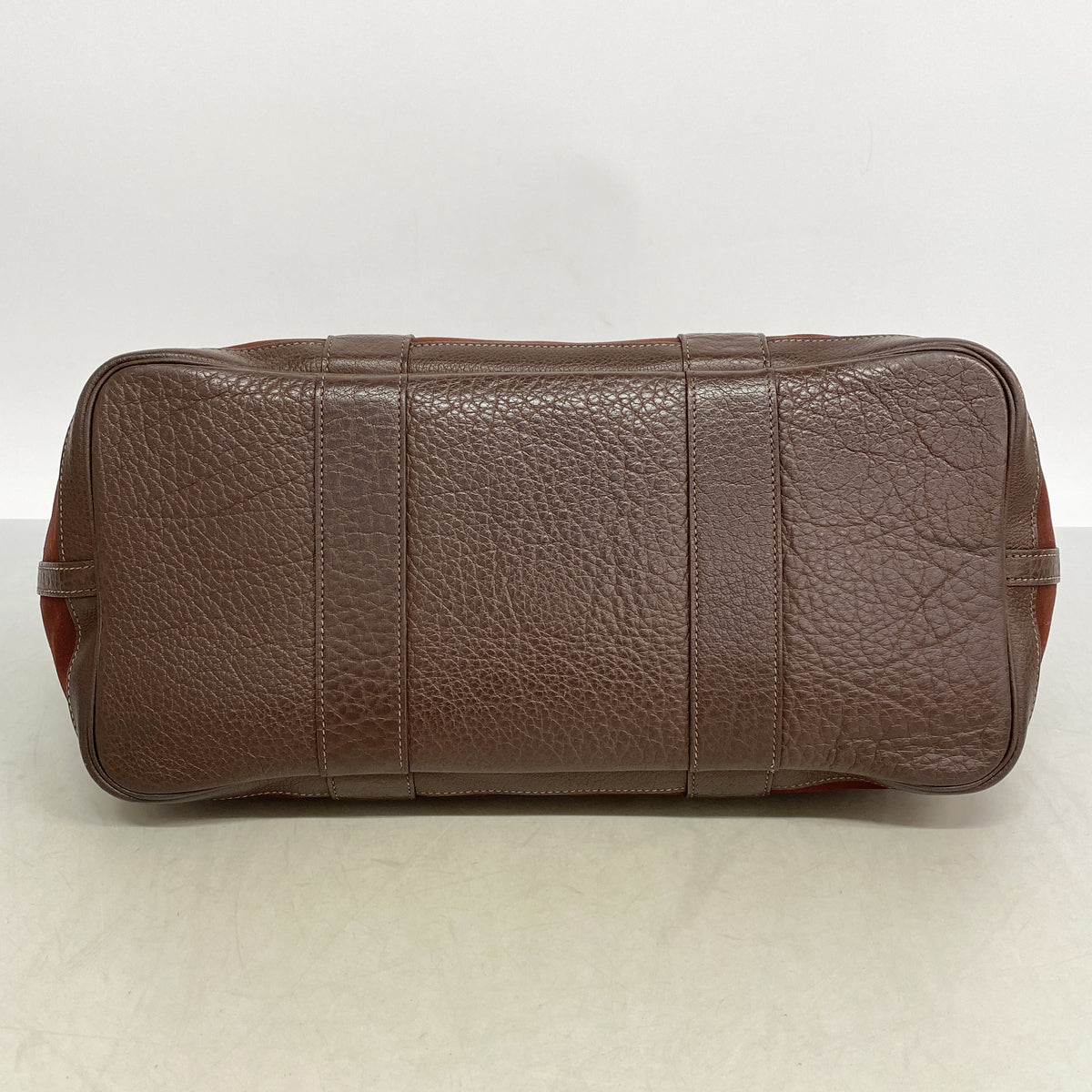 【6id6186】エルメス トートバッグ ガーデンパーティPM トワルオフィシエ ブラウン シルバー金具 □I刻印【中古】レディース