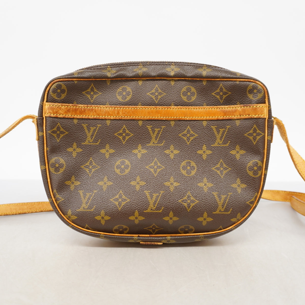 【6id6210】ルイヴィトン ショルダーバッグ モノグラム ジュヌフィーヌGM M51225 ブラウン【中古】レディース