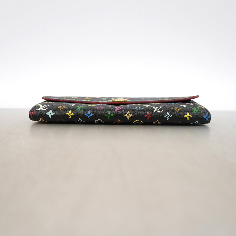 【6id6215】ルイヴィトン 長財布 モノグラム・マルチカラー ポルトフォイユサラ M93747 グルナード【中古】レディース