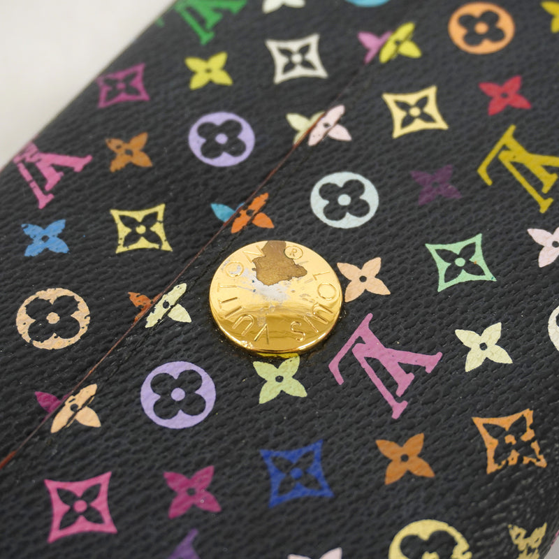 【6id6215】ルイヴィトン 長財布 モノグラム・マルチカラー ポルトフォイユサラ M93747 グルナード【中古】レディース