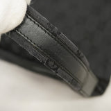 【6id6228】グッチ ショルダーバッグ GGキャンバス 001 3386 キャンバス ブラック シルバー金具【中古】レディース