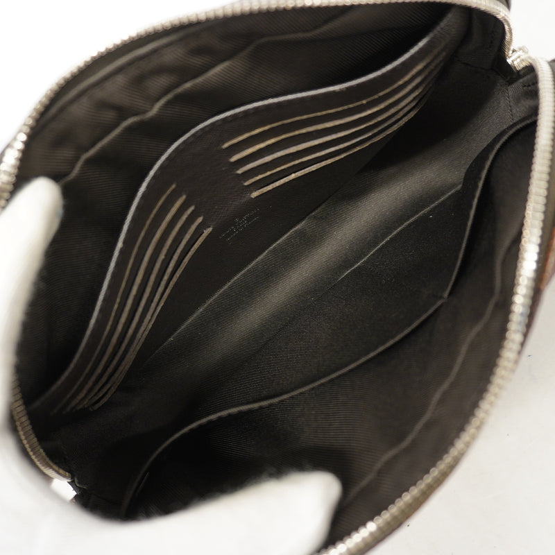 【6id6231】ルイヴィトン クラッチバッグ ダミエ ポシェットカサイ N41663 エベヌ【中古】メンズ