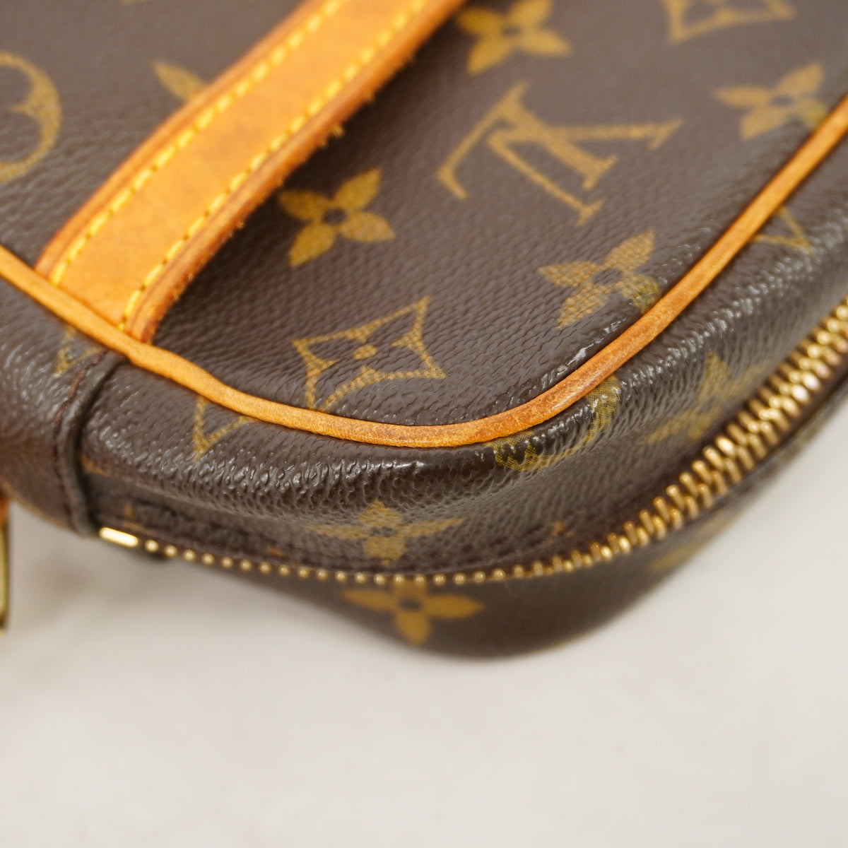 【6id6233】ルイヴィトン ショルダーバッグ モノグラム トロカデロ27 M51274 ブラウン【中古】レディース