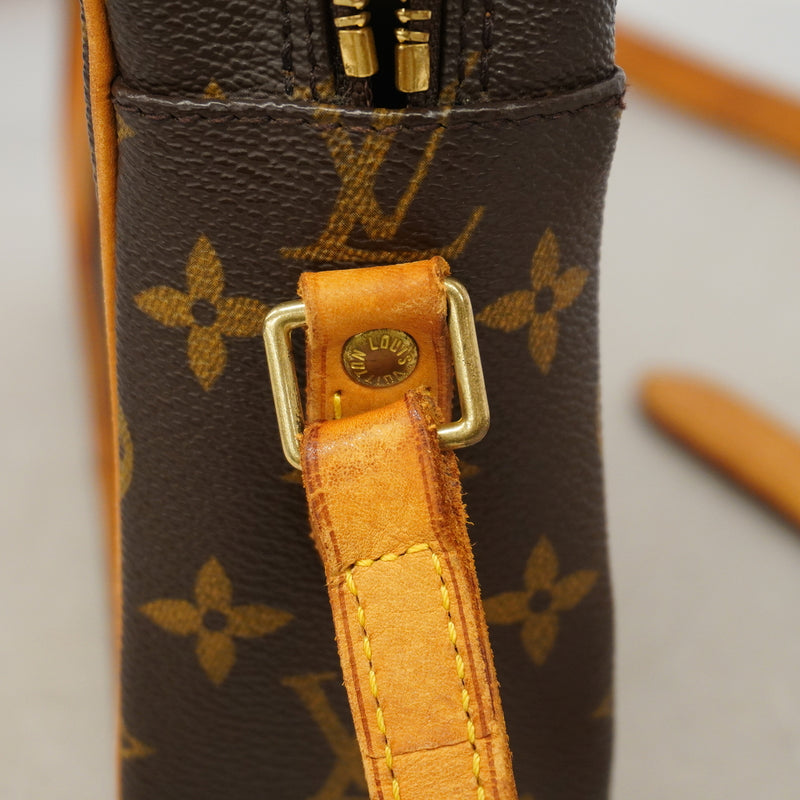 【6id6233】ルイヴィトン ショルダーバッグ モノグラム トロカデロ27 M51274 ブラウン【中古】レディース