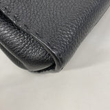 【6id6238】フェンディ ハンドバッグ セレリア ピーカブー レザー ブラック シルバー金具 2wayバッグ【中古】レディース