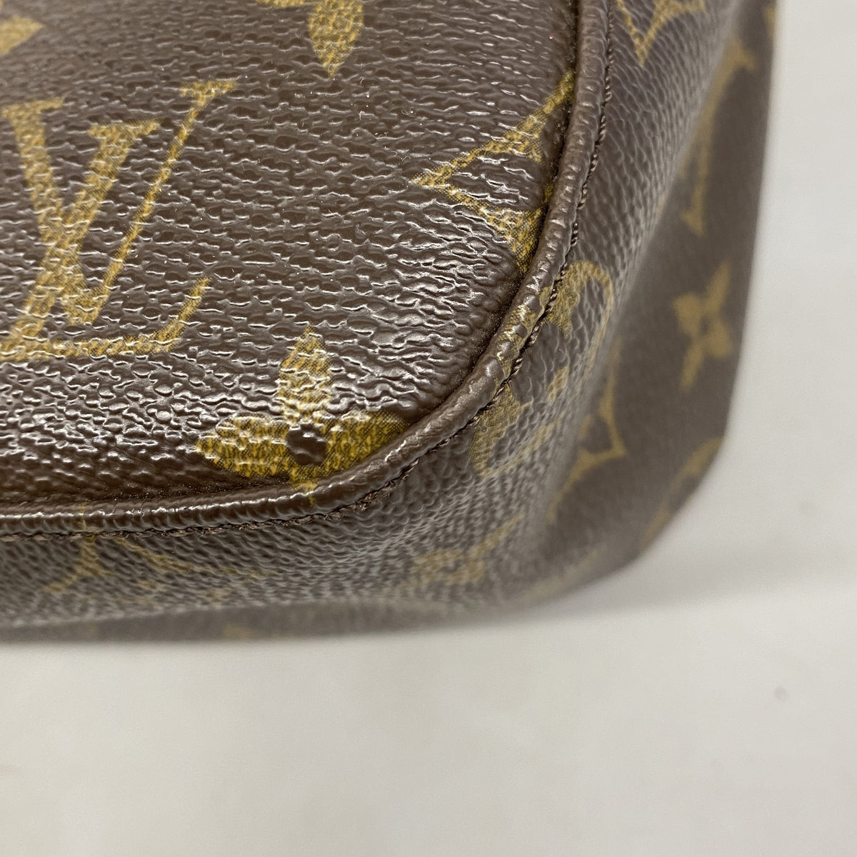 【6id6241】ルイヴィトン ショルダーバッグ モノグラム ルーピングMM M51146 ブラウン【中古】レディース