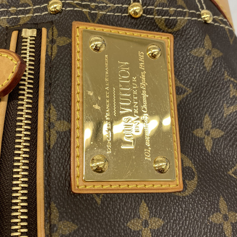 【6id6244】ルイヴィトン トートバッグ モノグラム リヴィエット M40140 ブラウン【中古】レディース