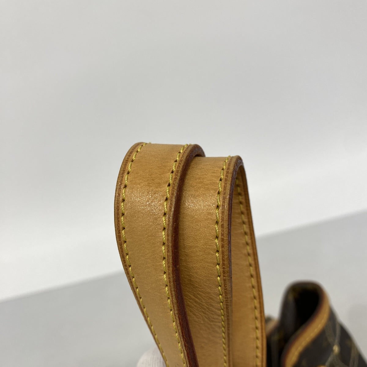 【6id6244】ルイヴィトン トートバッグ モノグラム リヴィエット M40140 ブラウン【中古】レディース