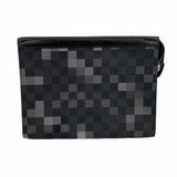 【6id6245】ルイヴィトン クラッチバッグ ダミエ・グラフィット ポシェットヴォワヤージュMM N60175 ブラック【中古】メンズ