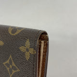 【6id6247】ルイヴィトン 財布 モノグラム ポルトモネジップ M61735 ブラウン【中古】メンズ レディース ユニセックス